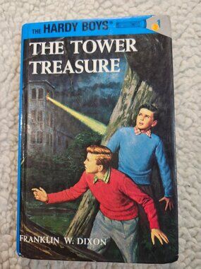 The Tower Treasure Hardy Boys Franklin W Dixon Grosset & Dunlap Hardcover 1996